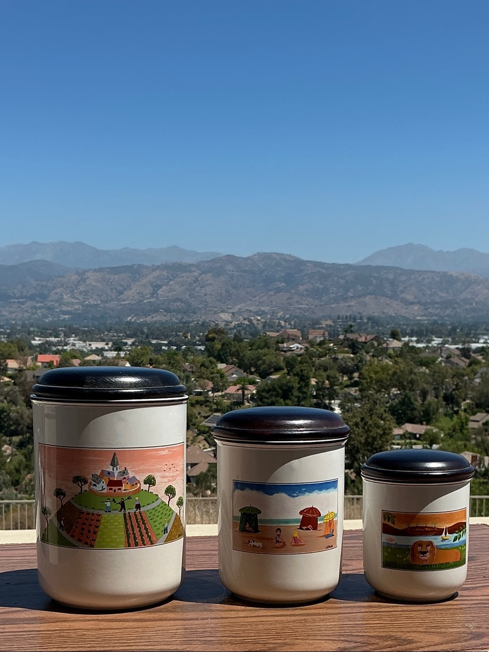 Villeroy & Boch vintage canisters